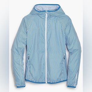 New Balance® for J.Crew windbreaker jacket in stripe
